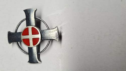 Ww2 'norway' Quisling state police honor cross?
