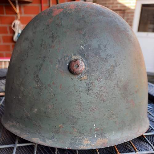 Italian M33 helmet war period or post-war