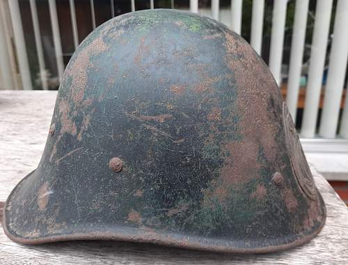 My Romanian M39 helmet from Russia