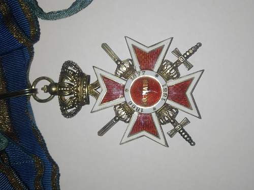 Order of the Crown of Romania Real or Fake?