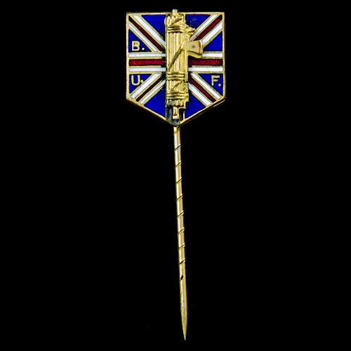 British Union of fascists badge