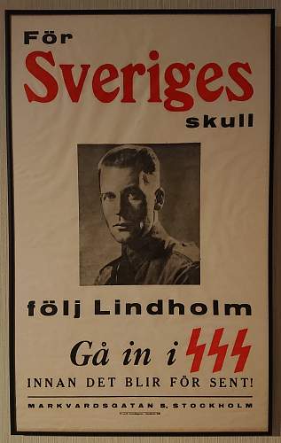 Rare Swedish NSAP items