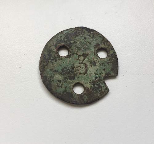 Unknown object, possible ID tag of some sort?