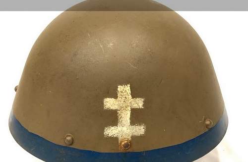 Slovakian VZ32 helmet