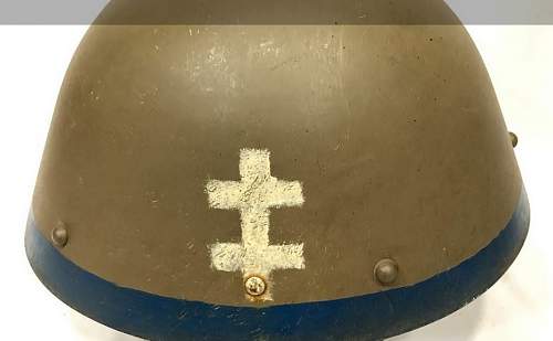 Slovakian VZ32 helmet