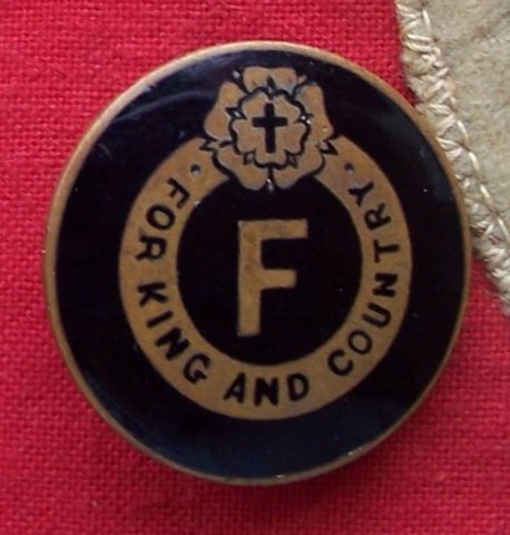 British Union of fascists badge