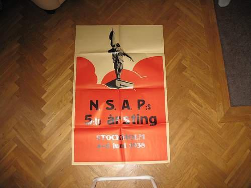 Rare Swedish NSAP items