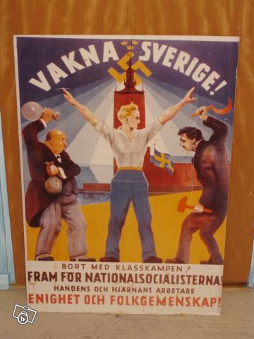 Rare Swedish NSAP items