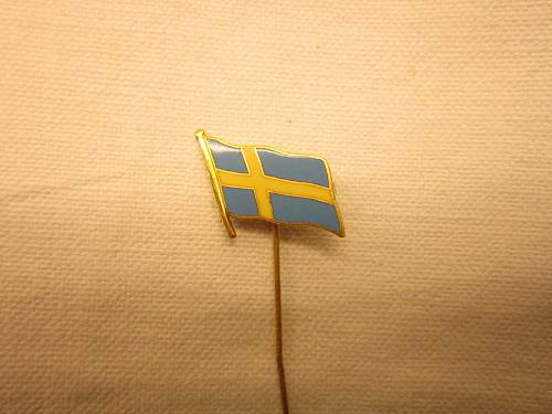 Rare Swedish NSAP items