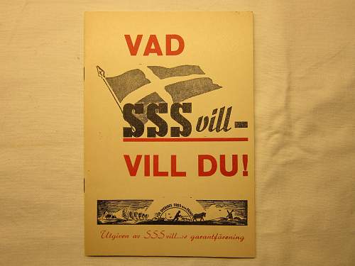 Rare Swedish NSAP items