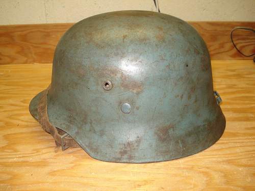 Hungarian M35 Civil Defence Steel Helmet