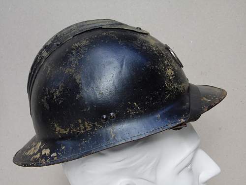 M1926 Adrian steel helmet French Vichy Milice