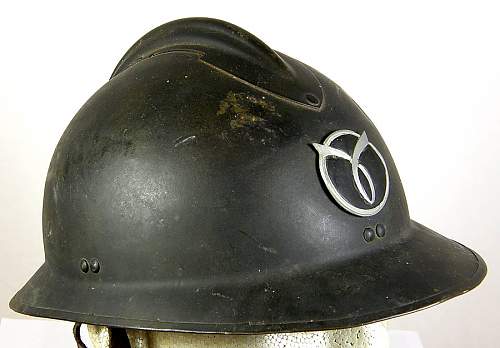 M1926 Adrian steel helmet French Vichy Milice