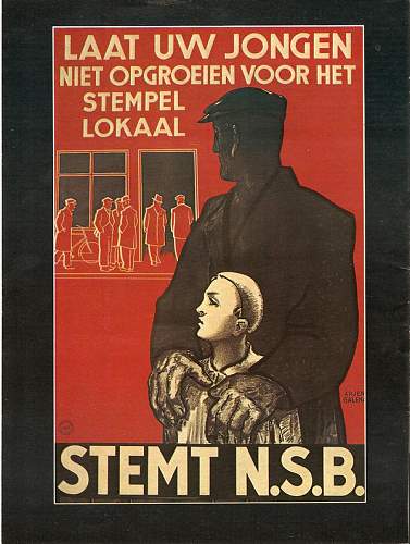 Dutch NSB propaganda poster
