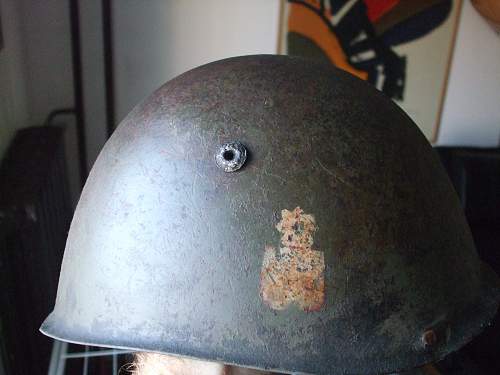 Croatian ww2 m33 helmet