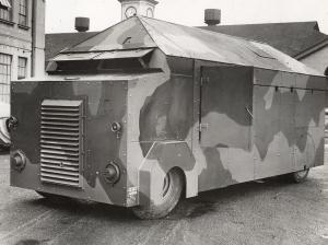 Tiznaos - improvised armoured cars Spanish civil war