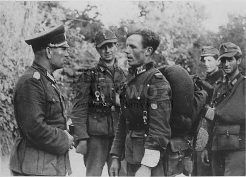 Uniforms and insignia for Cossack and ROA/POA