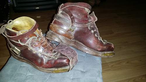 Hungarian ski boots