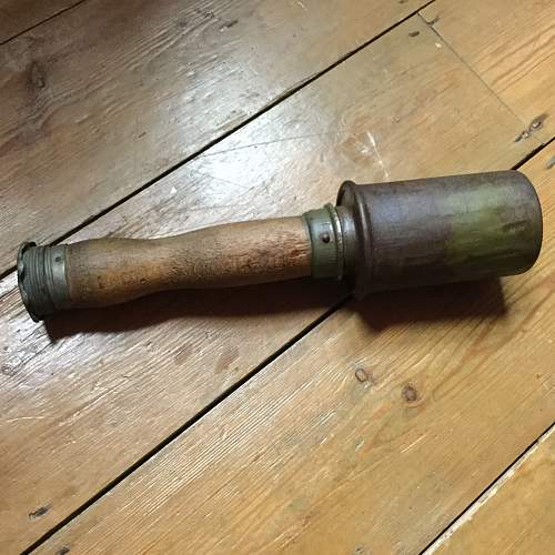 Bulgarian stick grenade