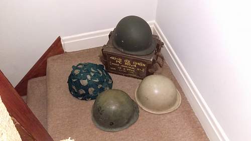 My M76,M80,M90,SK, Iraqi helmets..