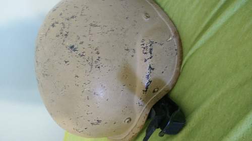 IDing Kevlar Helmet