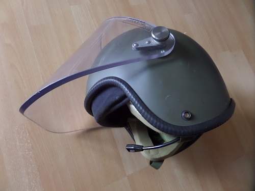British Army issue EOD helmet