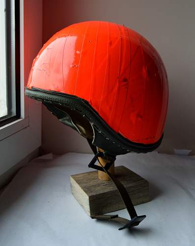 Helmet Parachutists, RAF instructors display team helmet