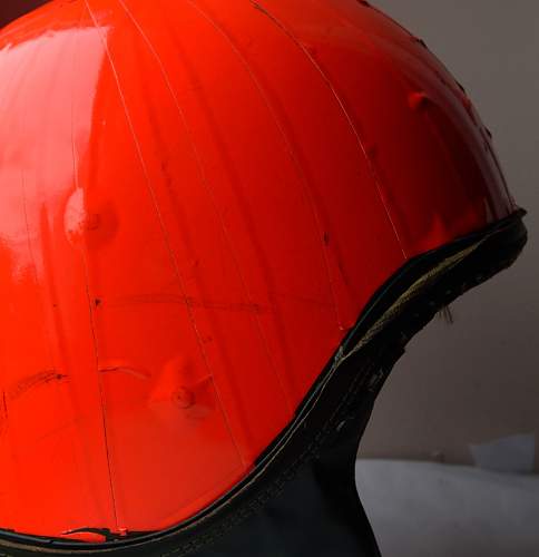 Helmet Parachutists, RAF instructors display team helmet