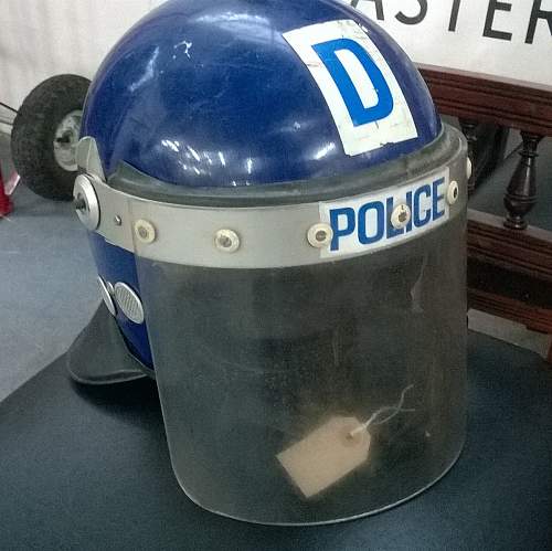 Argus Police Riot helmet