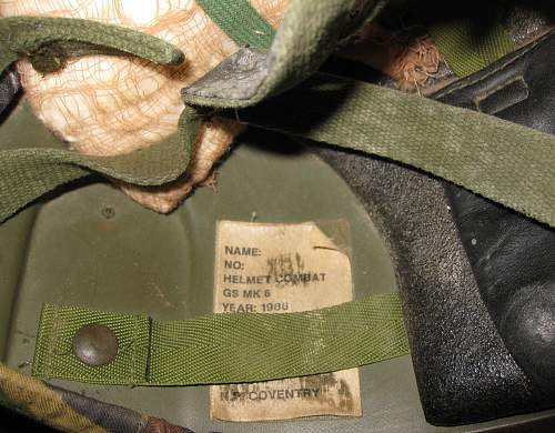 Mid 1980's General service helmet