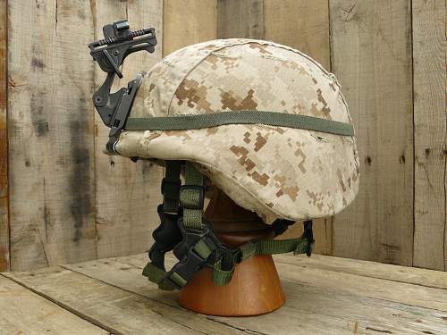 1st and Second Variation USMC Lightweight Helmet's