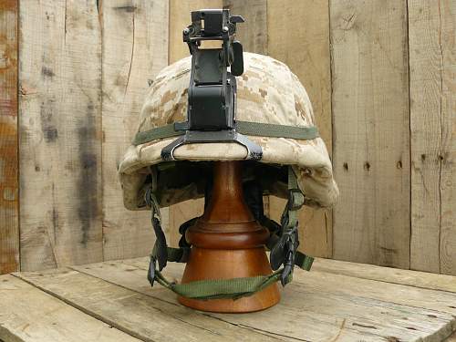 1st and Second Variation USMC Lightweight Helmet's