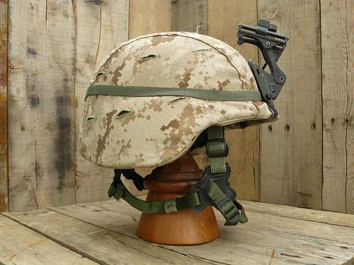 1st and Second Variation USMC Lightweight Helmet's