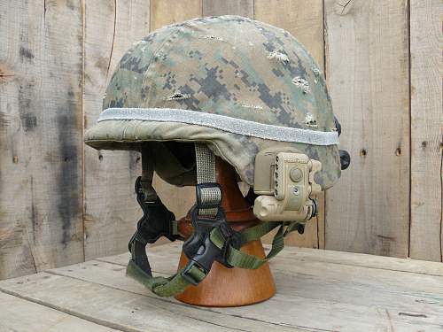 1st and Second Variation USMC Lightweight Helmet's