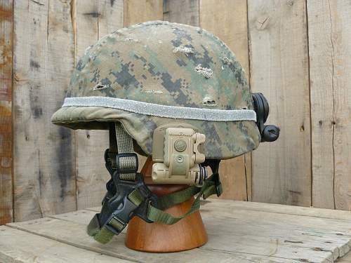 1st and Second Variation USMC Lightweight Helmet's