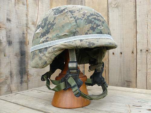 1st and Second Variation USMC Lightweight Helmet's