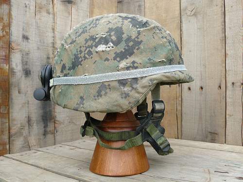 1st and Second Variation USMC Lightweight Helmet's