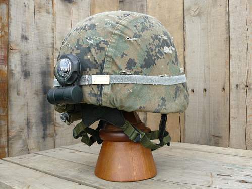 1st and Second Variation USMC Lightweight Helmet's