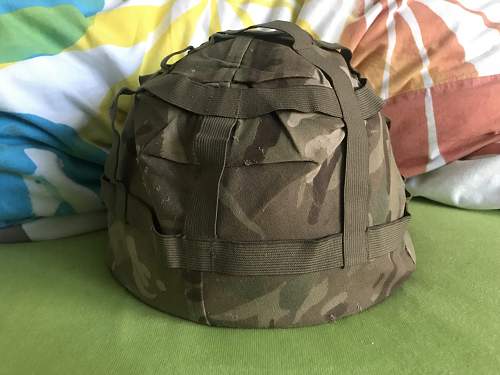 My new MK6a helmet with dpm cover