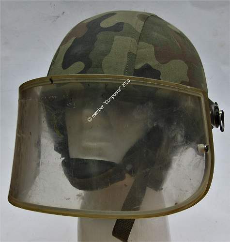 Polish visor'd Moratex