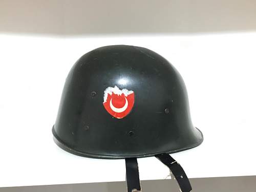 Turkish Bakelite Helmet
