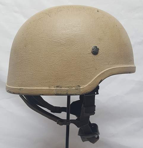 German 828 paratrooper helmet &quot;Sprunggefechtshelm - Afghanistan Veteran