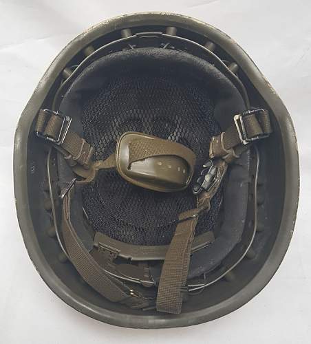 German 828 paratrooper helmet &quot;Sprunggefechtshelm - Afghanistan Veteran