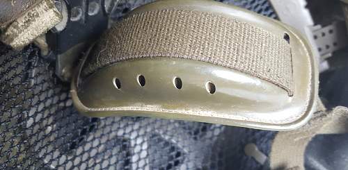 German 828 paratrooper helmet &quot;Sprunggefechtshelm - Afghanistan Veteran