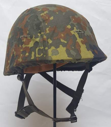 German B 862 B2 Aramid Helmet Troop Trial  - Truppenversuch