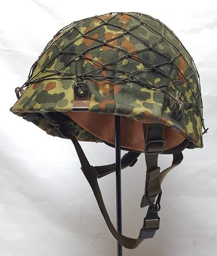 German B 862 B2 Aramid Helmet Troop Trial  - Truppenversuch