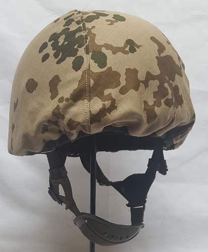 German B 862 B2 Aramid Helmet Troop Trial  - Truppenversuch