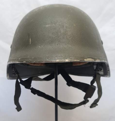 German  &quot;Two-Layer Helmet Steel/Aramid GH III&quot; Troop Trial - Truppenversuch