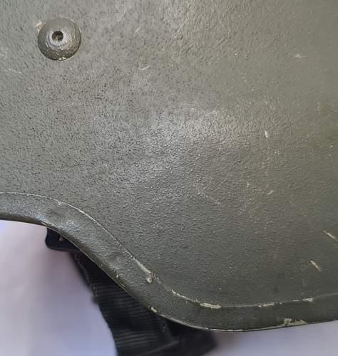 German  &quot;Two-Layer Helmet Steel/Aramid GH III&quot; Troop Trial - Truppenversuch