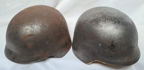 German  &quot;Two-Layer Helmet Steel/Aramid GH III&quot; Troop Trial - Truppenversuch